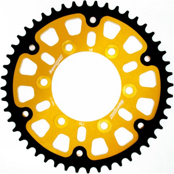 Stealth-Kettenrad Supersprox 520/48Z gold 50602S48