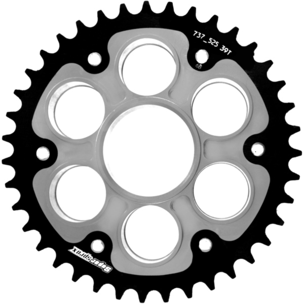 Stealth-Kettenrad Supersprox 525/39Z silber 50801V39