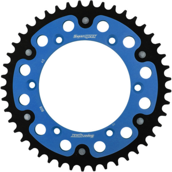 Stealth-Kettenrad Supersprox 520/45Z blau 14203B45