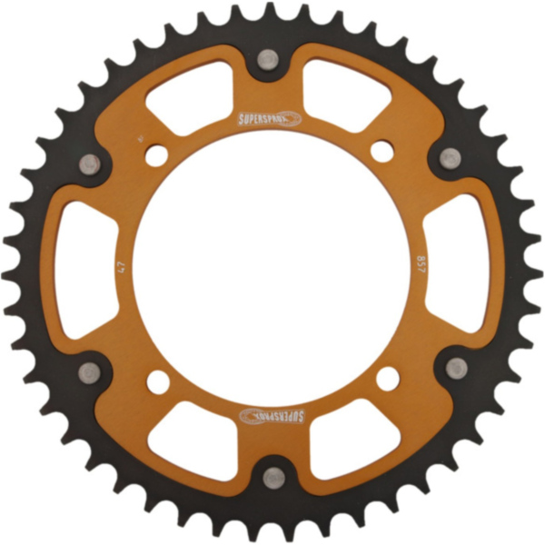 Stealth-Kettenrad Supersprox 520/47Z gold 12505S47