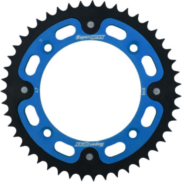 Stealth-Kettenrad Supersprox 428/47Z blau 71200B47