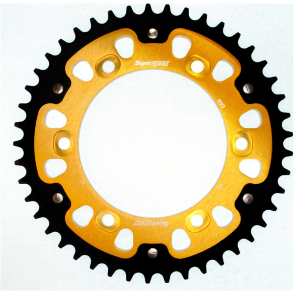 Stealth-Kettenrad Supersprox 525/45Z gold 44501S45