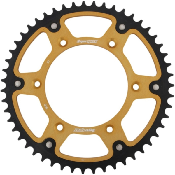 Stealth-Rear Sprocket / Chain Wheel Supersprox 520/51t gold 71304S51
