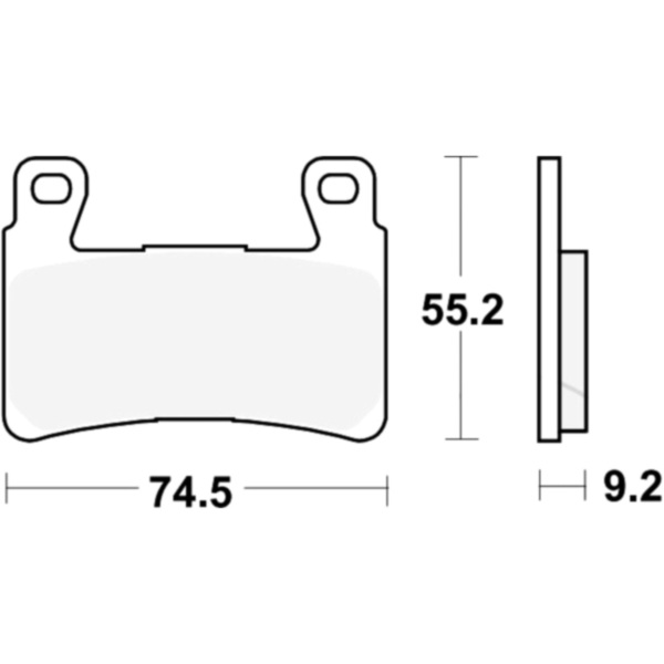 BRAKE PADS PC TRW 0294