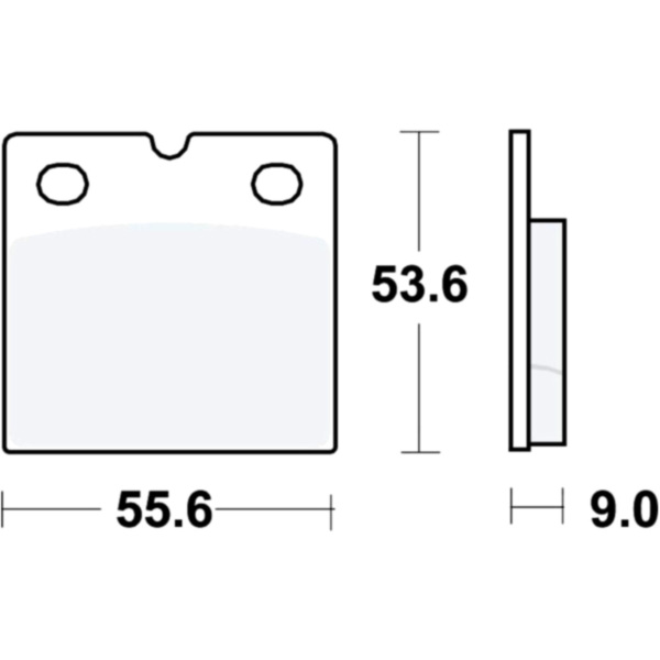 Bremsbeläge Bremsklotz Standard TRW MCB19