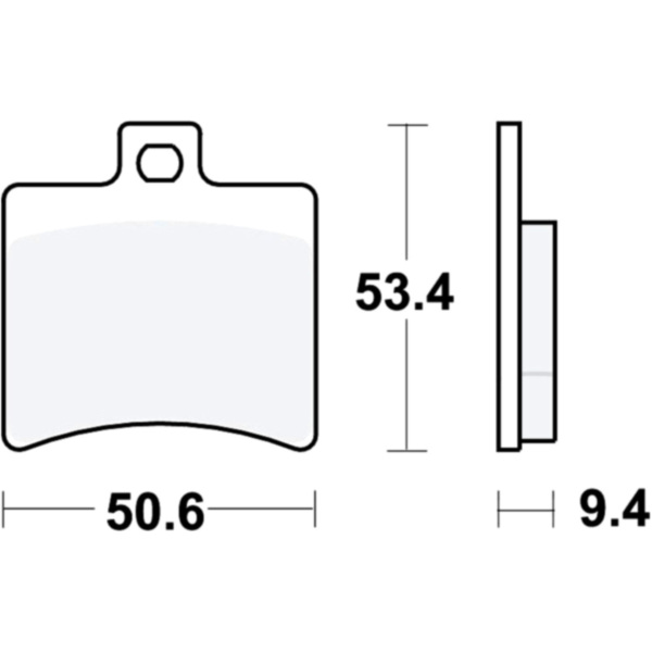 Brake pads lc trw MCB710LC