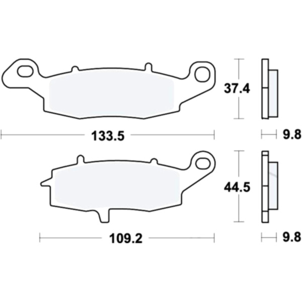 Break Pad Sinter SH TRW MCB870SH