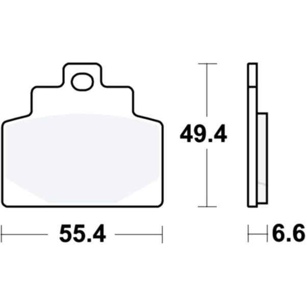 Brake pads Sinter Scooter TRW