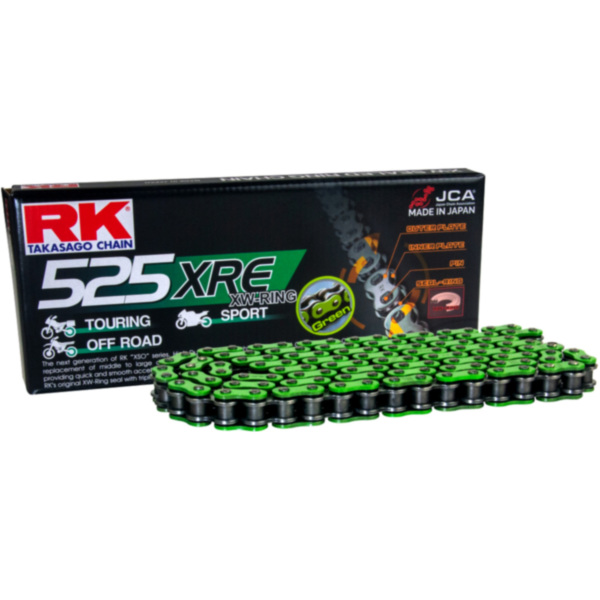 RK XW RING CHAIN GREEN 525XRE/118