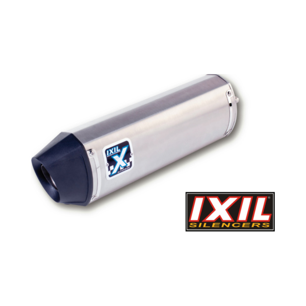 Auspuffendtopf IXIL HEXOVAL XTREM Versys 1000, silber