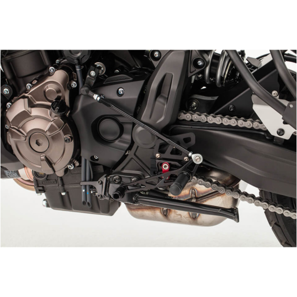 LSL 2-Slide Fußrastenanlage MT-07/XSR700, 17-, Euro 4 passend für Yamaha MT-07   RM33 2022-2022, 