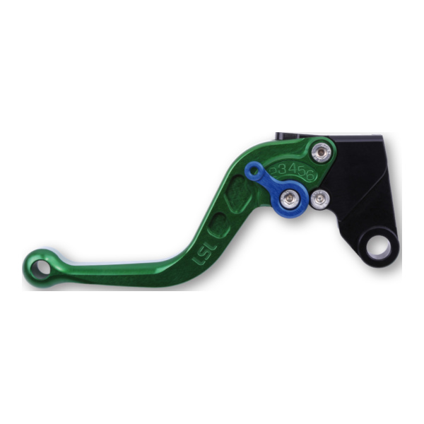 LSL Clutch lever Classic L18, green/blue, short