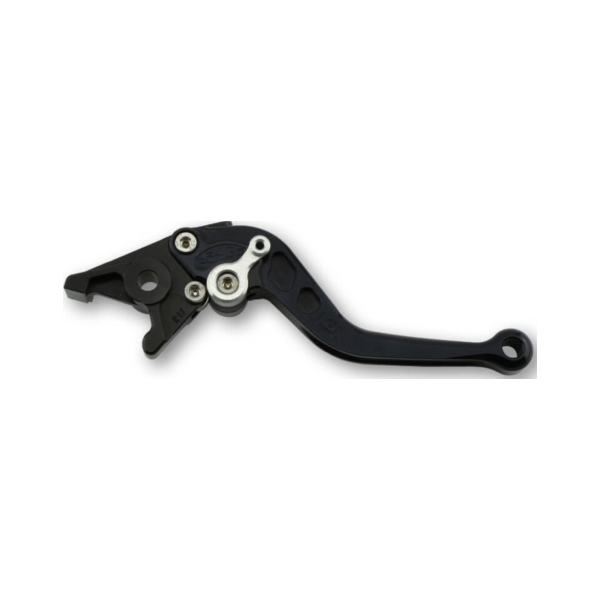 LSL Brake lever Classic R15, black/silver, short