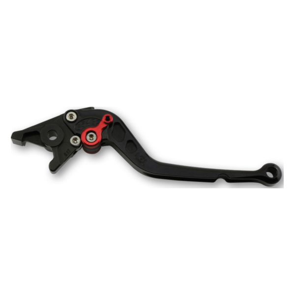 LSL Clutch lever Classic L02R, black/red, long