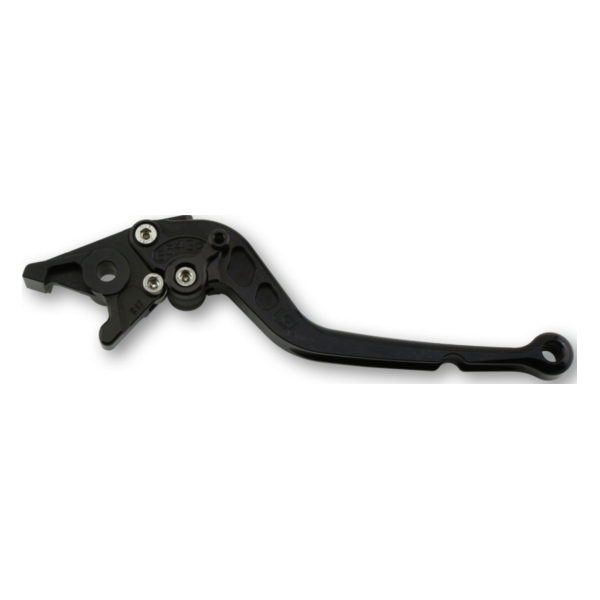 LSL Clutch lever Classic L04, black/black, long fitting for Suzuki GSX-R  750 GR7BB 1992, 100/112 PS, 74/82 kw