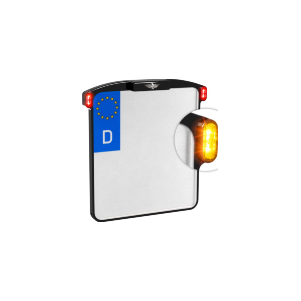 HeinzBikes ALL-IN-ONE MICRO license plate holder, DE