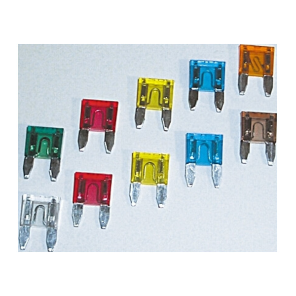 Mini fuse, 10 A, pack of 10