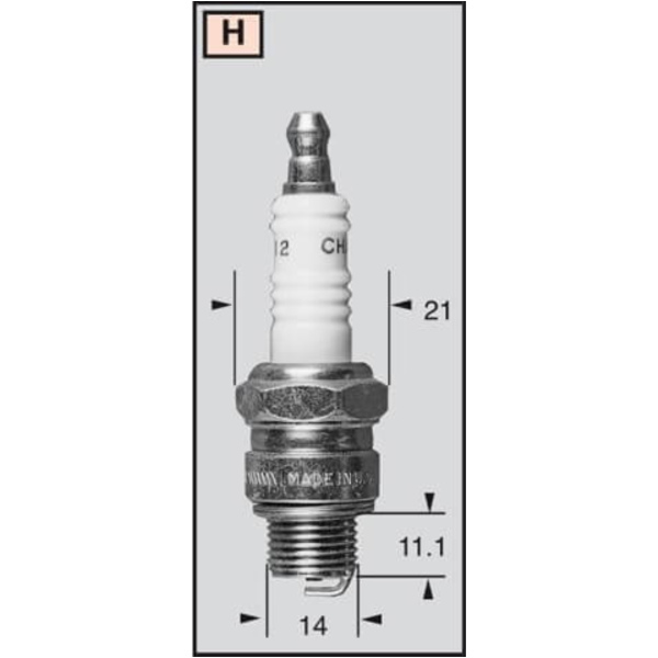 Zündkerzenstecker CHAMPION Zündkerze RH10C/CCH854