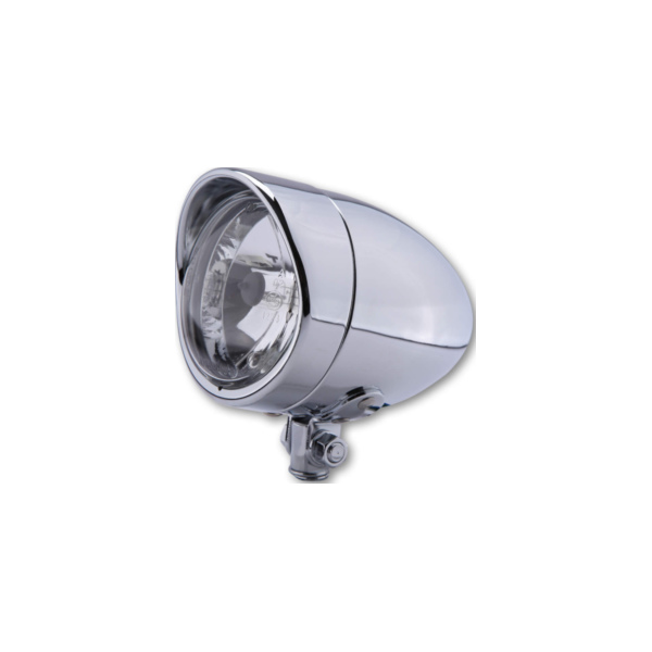 Lampe Licht SHIN YO Chromscheinwerfer BULLET LONG mit Visier