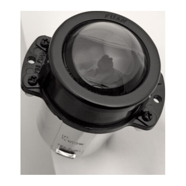 Lampe SHIN YO Ellipsoidscheinwerfer 38 mm, Abblendlicht, H1 55 Watt, für Linksverkehr