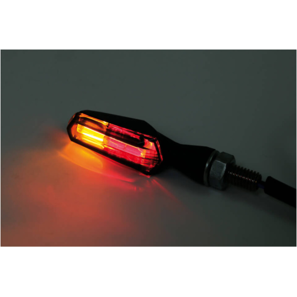 Rückleuchte Heckleuchte SHIN YO LED Rücklicht/Blinker SCURO, getöntes Glas