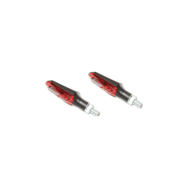 Blinklicht SHIN YO LED Rück-, Bremslicht, Blinker ARROWHEAD, rot/getönt