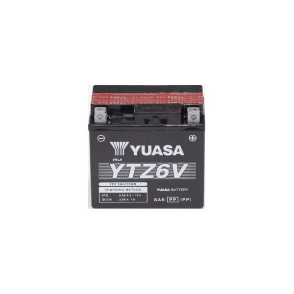 YUASA Battery YTZ 6 V maintenance-free (AGM)