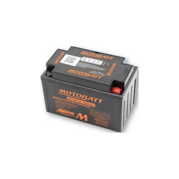 MOTOBATT Battery MBTX9UHD, black, 4-pole fitting for Suzuki RF R/RS2 900 GT73B 1994-1997, 