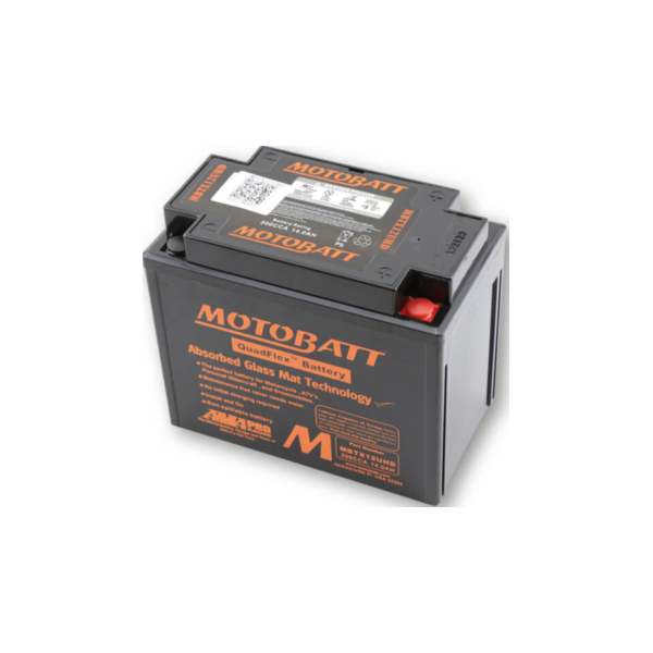 MOTOBATT Battery MBTX12UHD, black