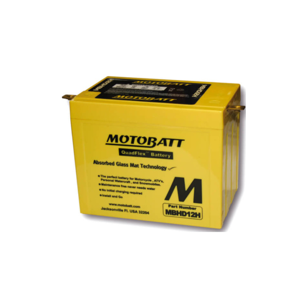 MOTOBATT Battery MBHD12H