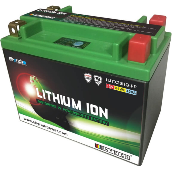 Akku Skyrich Lithium-Ionen-Batterie - HJTX20HQ-FP passend für Kymco MXU 500 4X4 DX IRS LOF 25 Z20001 2012-2012, 