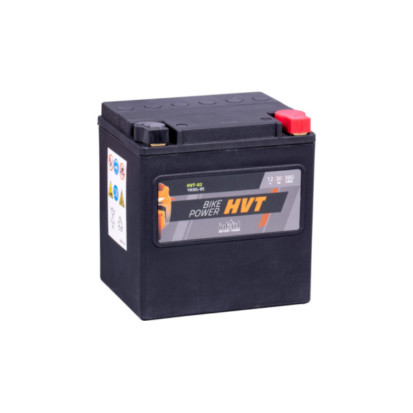 INTACT Bike Power HVT battery YIX30L-BS, filled and charged, 550 A