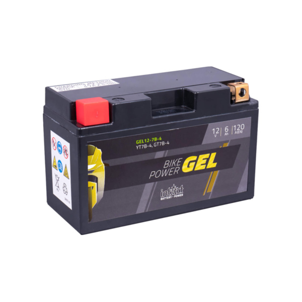 Akku INTACT Bike Power GEL Batterie YT7B-4