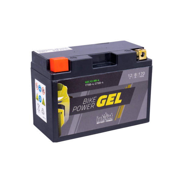 Akku INTACT Bike Power GEL Batterie YT9B-4