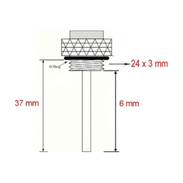 Öltemperaturanzeige JMT Öltemperaturmesser 362-1119