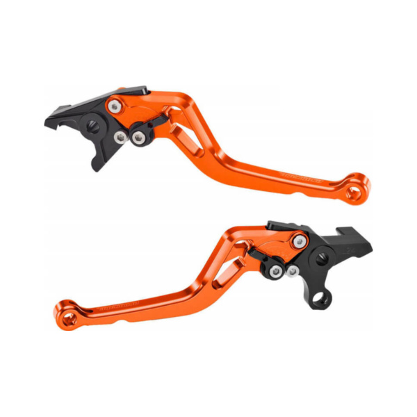 probrake Kupplungs- & Bremshebelset MIDI, orange 405-L36R14-OR