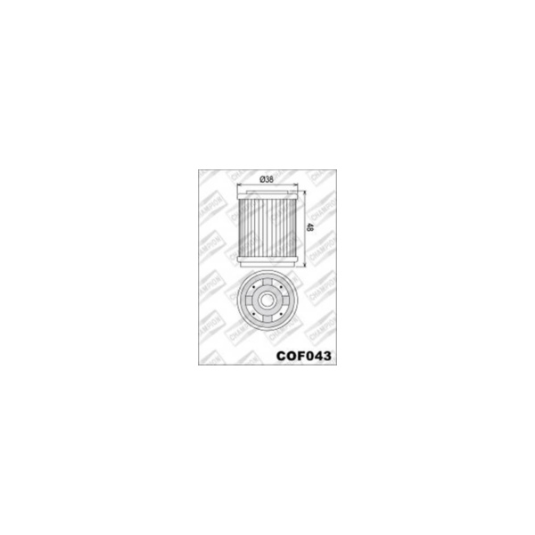 CHAMPION Oil filter for SUZUKI 460-600