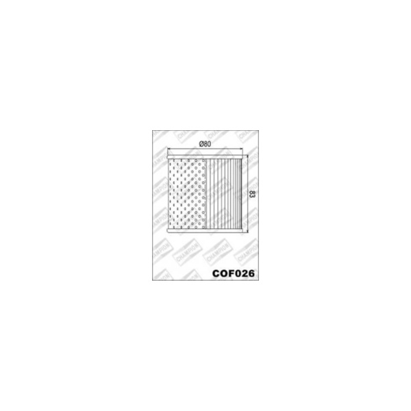 CHAMPION Oil filter for KAWASAKI 460-610