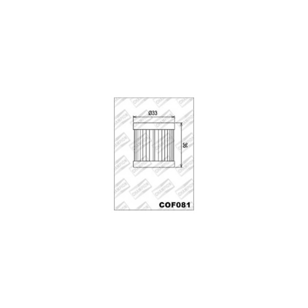CHAMPION Oil filter for BENELLI/GILERA/PIAGGIO