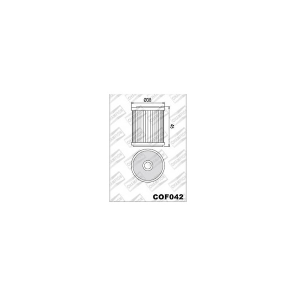 CHAMPION Oil filter for YAMAHA 460-797