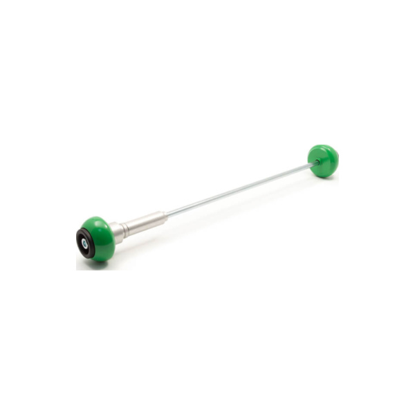 LSL Axle Balls Classic, for: KAWASAKI Z 650, green, rear axle