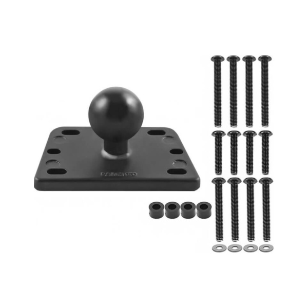 RAM Mounts Motorrad-Basisbefestigung für Brems-/Kupplungsbehälter - zentrierte B-Kugel (1-Zoll) passend für BMW C1  125 C1 2000, 15 PS, 11 kw