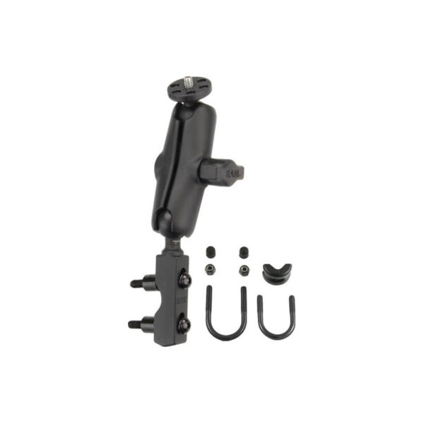 RAM Mounts Motorrad-Kamerahalterung mit 1/4 Zoll-20 Gewindestift - mit Basisbefestigung