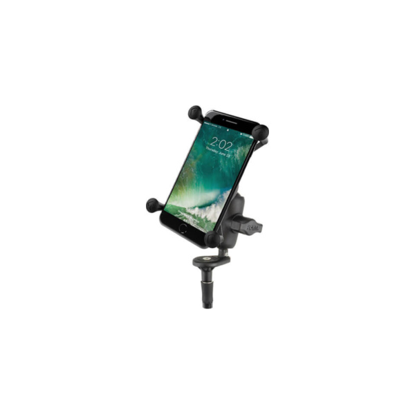 RAM Mounts Motorradhalterung mit X-Grip Universal Halteklammer für große Smartphones 558-X04