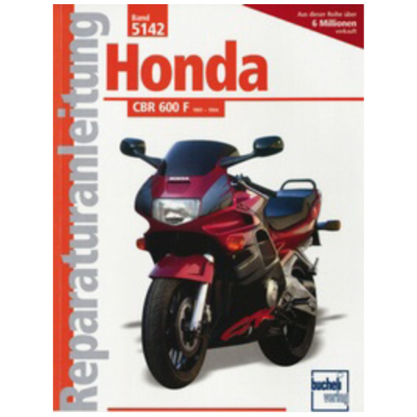 Motorbuch Vol. 5142 Repair instructions for: HONDA CBR 600 F, 91-94