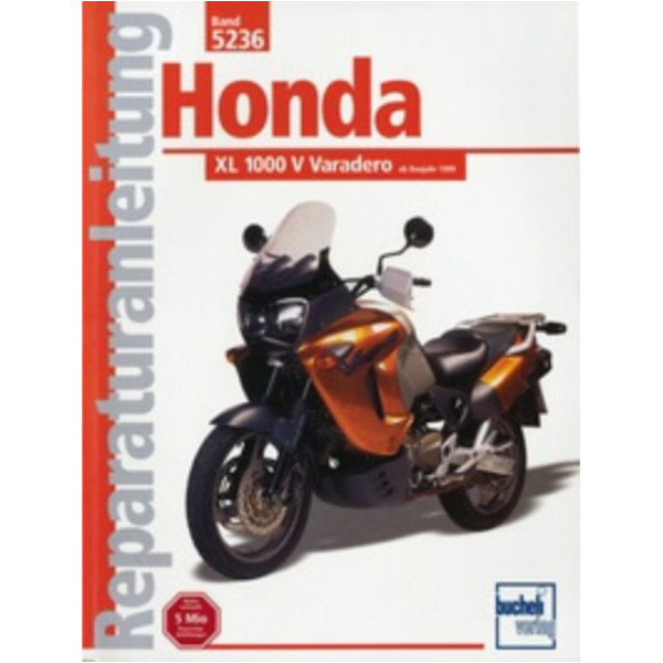 Motorbuch Vol. 5236 Rep. Instructions for: HONDA XL 1000 V, 99