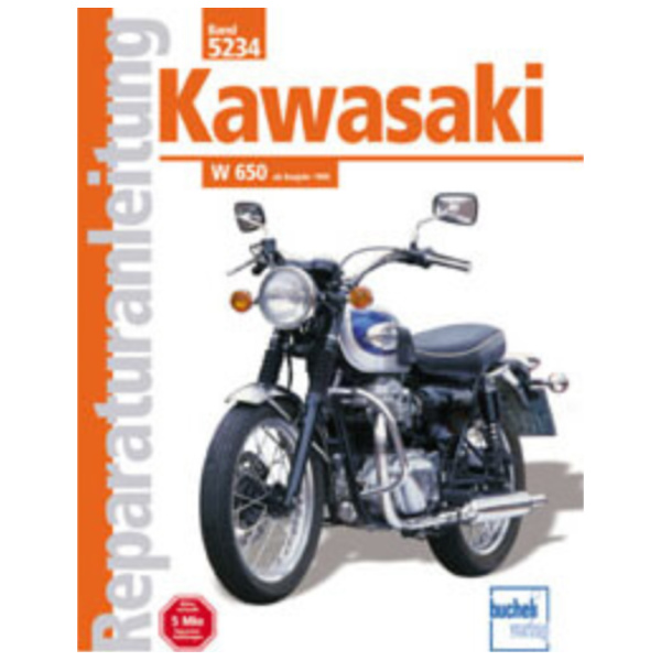 Reparaturhandbuch Motorbuch Bd. 5234 Reparatur-Anleitung für: KAWASAKI W 650, 99