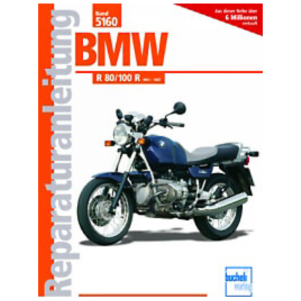 Motorbuch Vol. 5160 Repair manual for: BMW R80/100R, 91-97