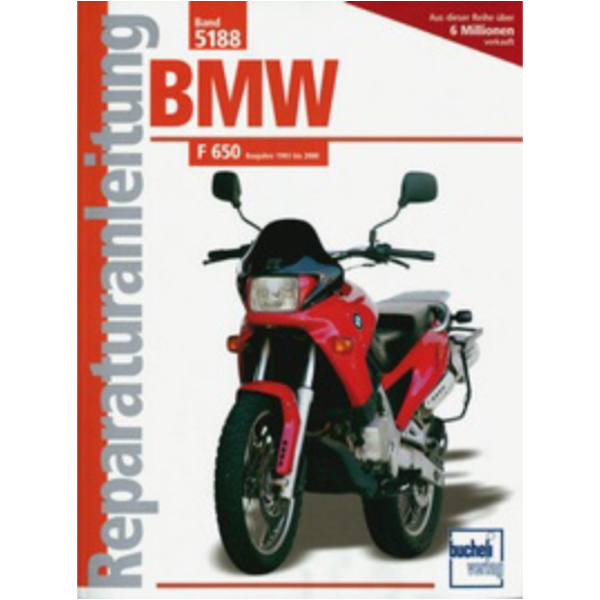 Reparaturhandbuch Motorbuch Bd. 5188 Reparatur-Anleitung für: BMW F650, 93
