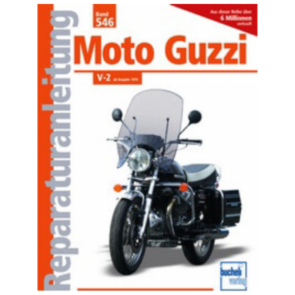 Motorbuch Vol. 546 Rep. manual for: Moto Guzzi V-2